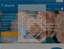 Tablet Screenshot of eco-shredder.com